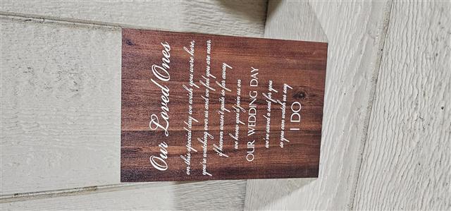 Wedding decor available at Destiny Ranch Events, Bushnell FL — item 13