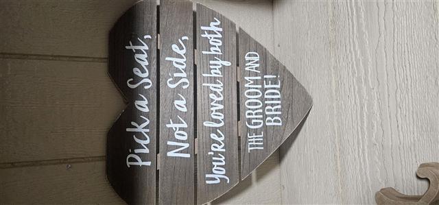 Wedding decor available at Destiny Ranch Events, Bushnell FL — item 15